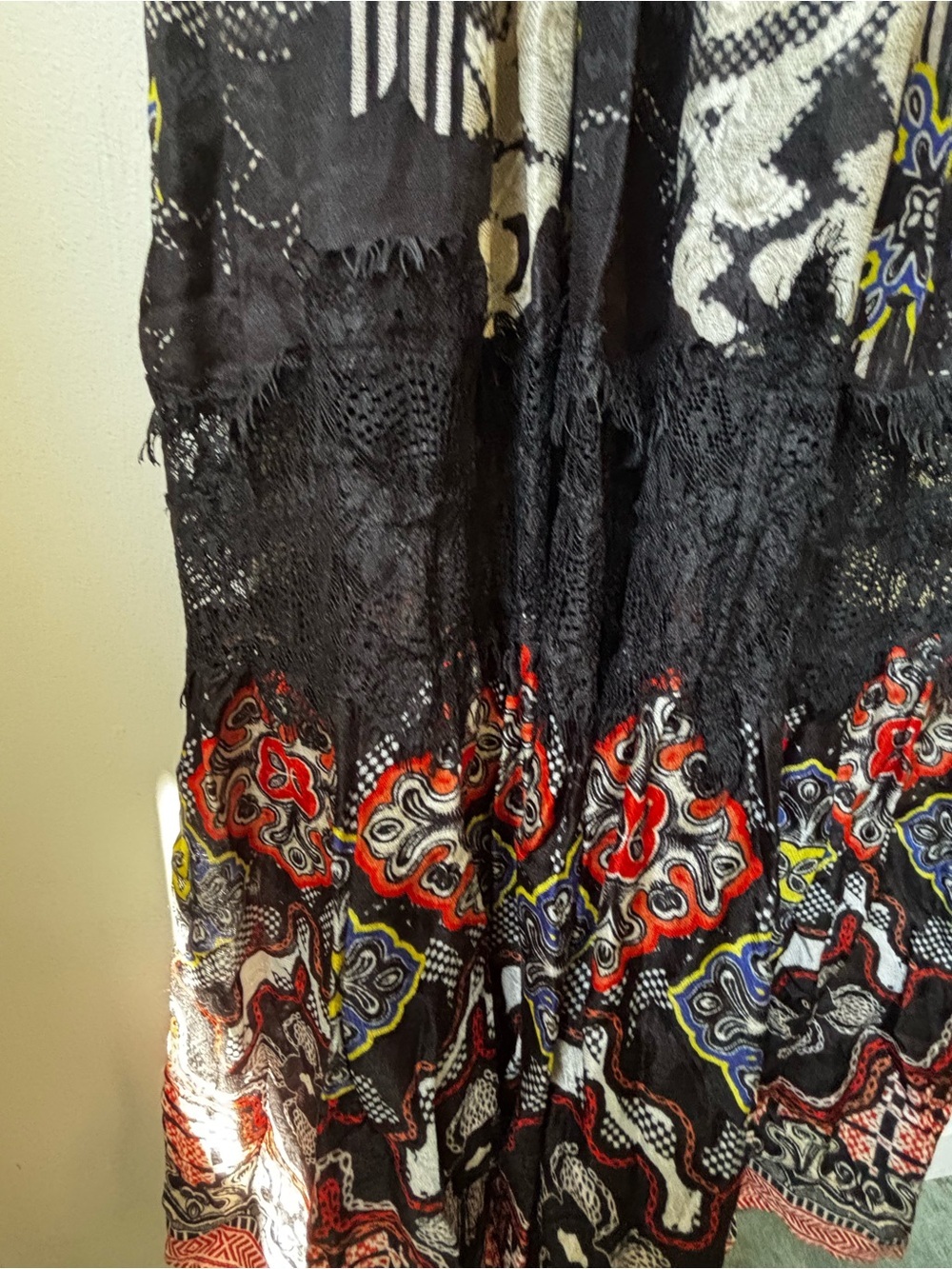 Anthropologie Bhanuni by Jyoti Tiered Maxi Dress Boho Print
Size 4 NWOT - Picture 6 of 8
